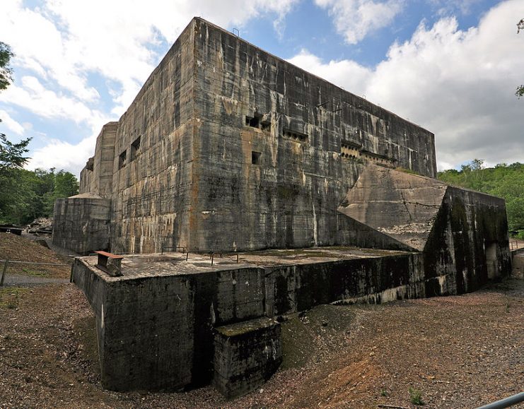 The Blockhaus d’Éperlecques, Nord-Pas-de-Calais.Photo: Nilfanion CC BY-SA 4.0