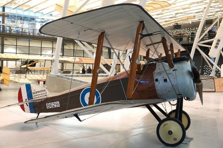 1917 Sopwith F.1 Camel. Photo: Sanjay Acharya / CC BY-SA 4.0