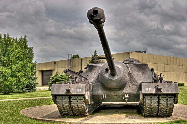 This old experimental Tank is parked outside of the Patton Museum Fort Knox Kentucky. Only 2 were made. Photo: Randen Pederson / CC-BY-SA 2.0