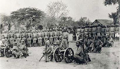 42nd Gurkha Light Infantry, later known as the 6th Gurkha Rifles.