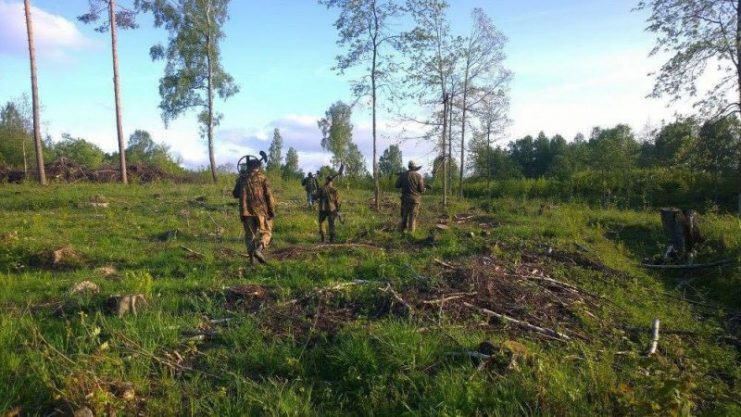 Battlefield of the eastern Front is now calm. Picture: Jonny Bay