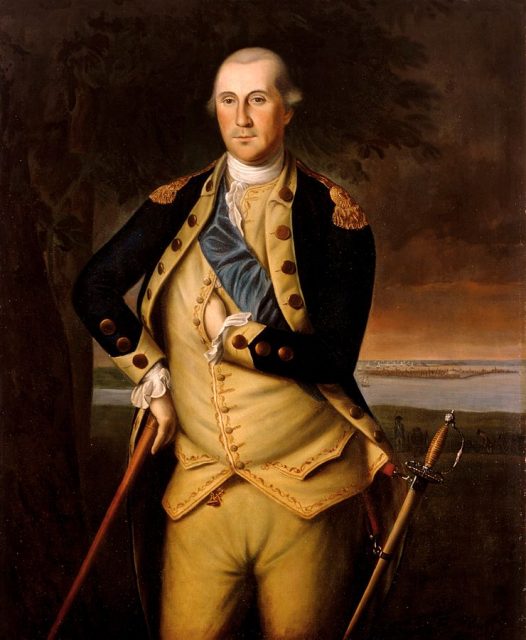 George Washington by Peale 1776.