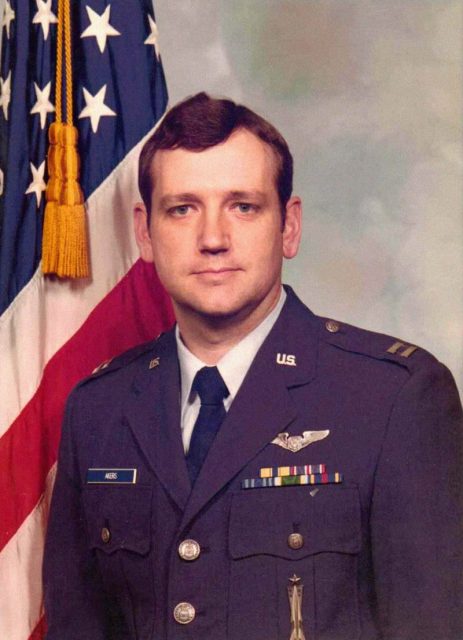 Akers left his position as principal at the high school in Eminence to pursue a career in the Air Force. He retired in 1999 at the rank of colonel. Courtesy of Tom Akers