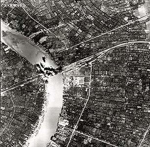 Bangkok was bombed by the Allies on numerous occasions during World War II. I It was also the target for the first combat mission by Boeing B-29 Superfortresses in June 1944.