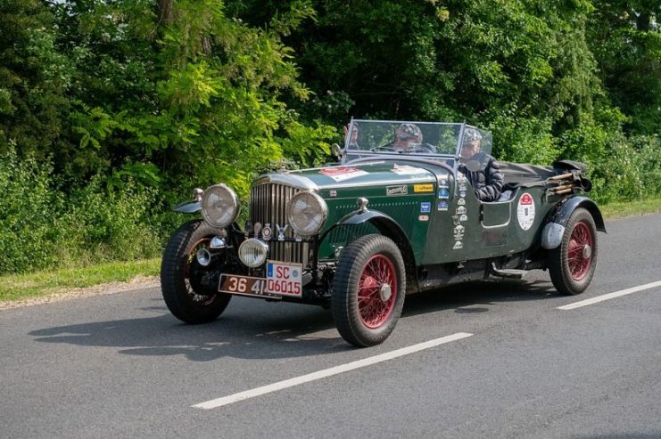 Bentley 4 1 4 Four-Seater Tourer built 1936 at the Sachs Franken Classic 2018 Rally.Photo: Reinhold Möller CC BY-SA 4.0