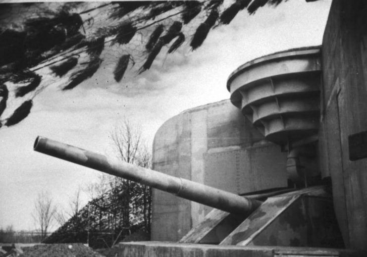 A German Batterie Todt gun.Photo: Bundesarchiv, Bild 146-1986-104-10A / Maier / CC-BY-SA 3.0