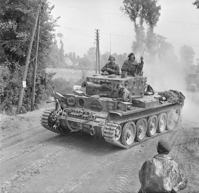 Centaur IV of Royal Marine Armoured Support Group, Normandy, June 13, 1944