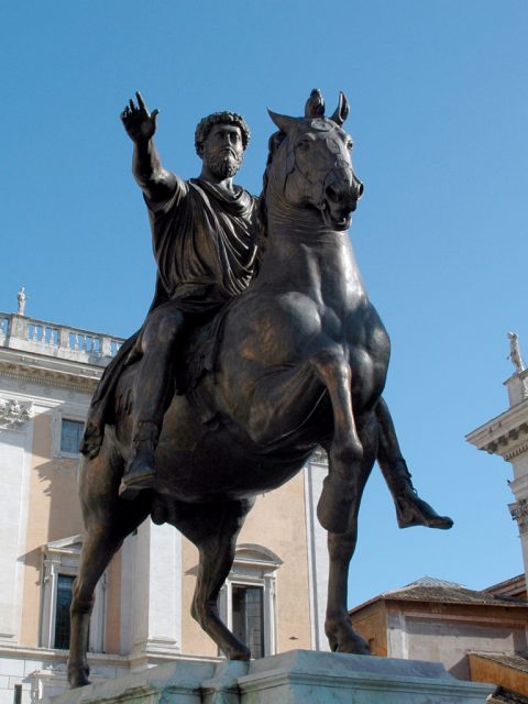Equestrian statue of Marcus Aurelius, Rome