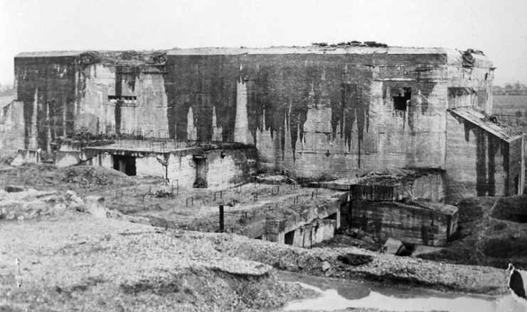 Exterior of the Blockhaus d’Éperlecques.