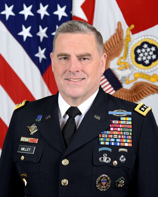 Gen. Mark A. Milley, Chief of Staff of the Army