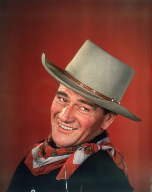 Portrait of John Wayne