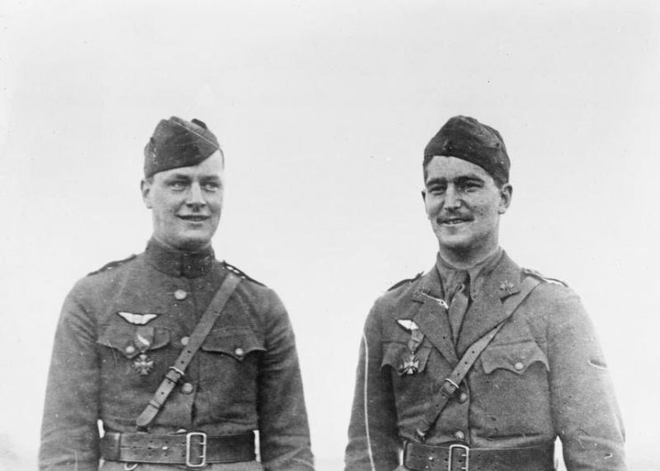 Lieutenant Allan F. Winslow and Lieutenant Douglas Campbell, 94th Aero Squadron, Air Service, United States Army