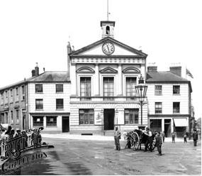 The original Luton Town Hall. Photo from 1897.