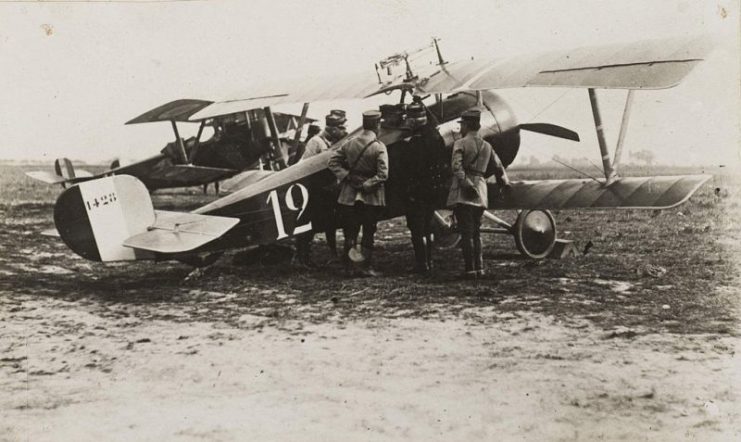 Nieuport 17 flown by René Dorme while with escadrille N.3 during the battle of the Somme in late 1916.
