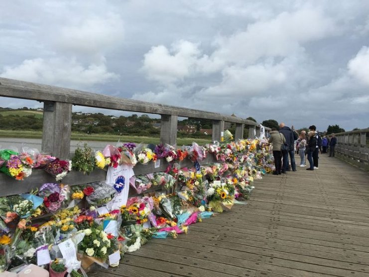 HarrisonS4433 – This photo was taken on a bridge in Shoreham, near to where the crash happened.