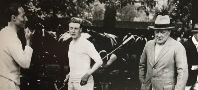 Philip Sassoon with Edward VIII and Churchill