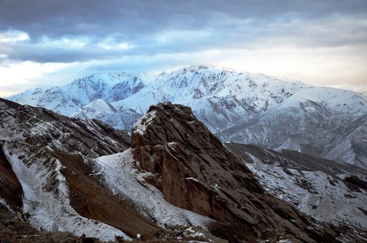 Remains of the Alamut castle in Qazvin, Iran.Photo: Alireza Javaheri CC BY 3.0