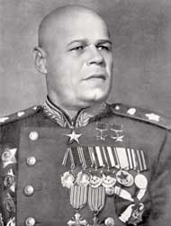 Marshal Pavel Semyonovich Rybalko, two-times Hero of the Soviet Union after World War 2.