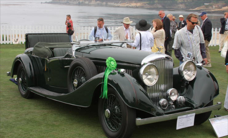 1936 Bentley 4.25 Litre Vanden Plas Two-Seat Tourer.Photo: Rex Gray CC BY 2.0