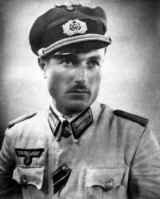 Shalva Loladze, a Georgian soldier of the German Wehrmacht, who led the Georgian uprising on Texel