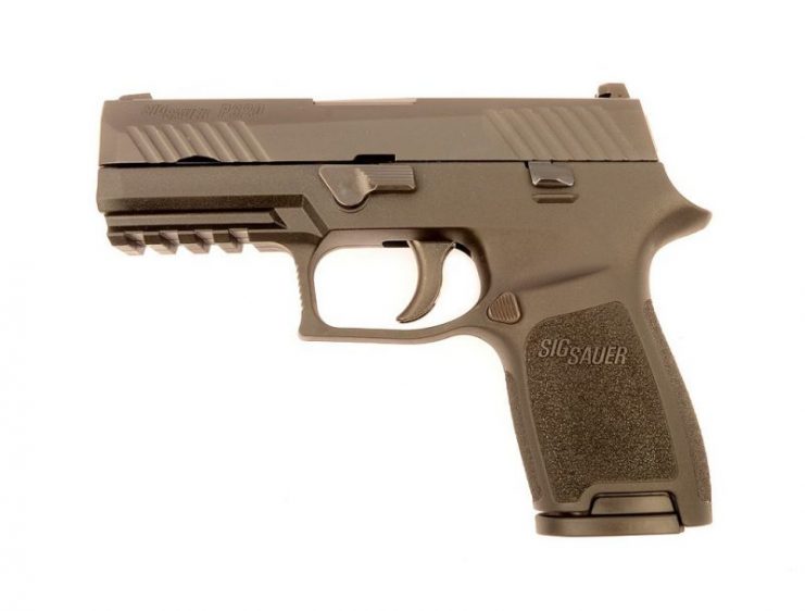 SIG Sauer P320 compact pistol. Photo: Rouven74 / CC BY-SA 4.0