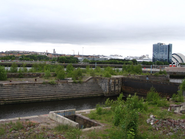The derelict Govan Graving Docks complex.Photo: Andy Moyle CC BY-SA 2.0