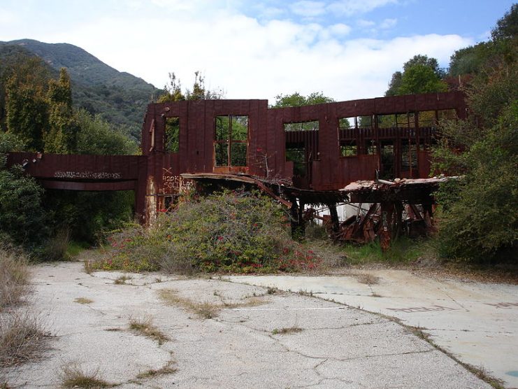 The Murphy Ranch house in Los Angeles, 2006. Photo: Matthew Robinson CC BY 2.0