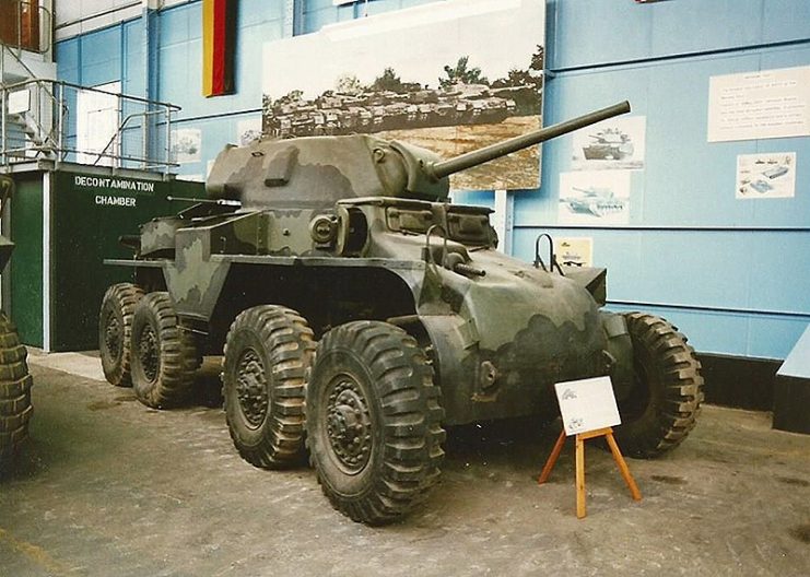 The only surviving T-18 at The Tank Museum, Bovington (1998).Photo: Hugh Llewelyn.