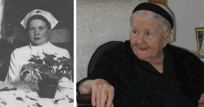 Left: Irena Sendler on Christmas Eve of 1944Right: Irena Sendler in 2005. Photo: Mariusz Kubik / CC BY-SA 2.5