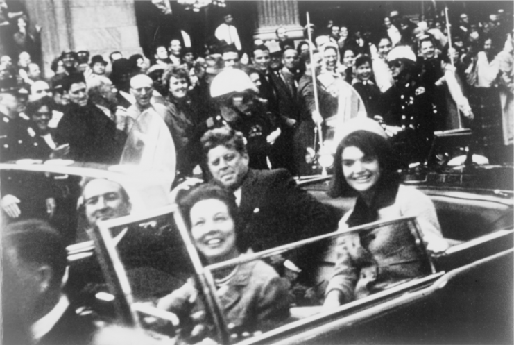 President John F. Kennedy motorcade, Dallas, Texas, Friday, November 22, 1963.