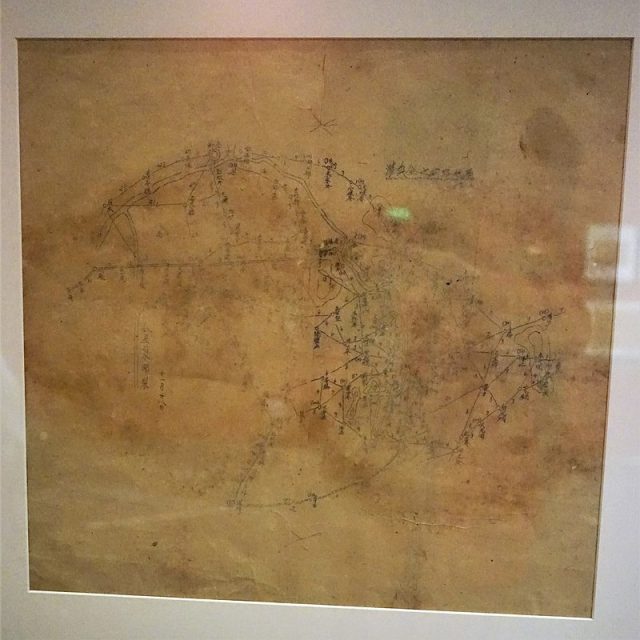 Map drawn by the Red Army Command before the Battle of Xiangjiang.Photo: Cangminzho CC BY-SA 4.0