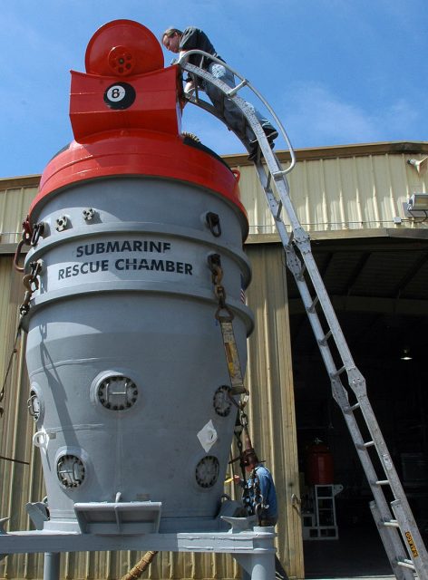 Submarine Rescue Chamber – an improved version of the McCann Submarine Rescue Chamber, developed in 1929 by Charles Momsen and Allan Rockwell McCann.