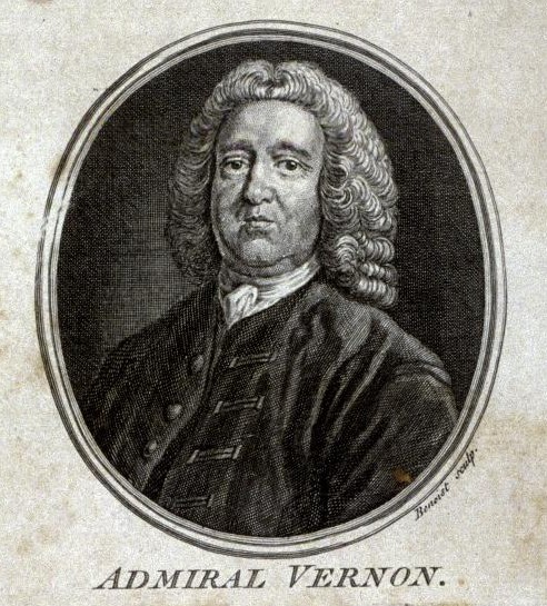 Portrait of Adm. Edward Vernon