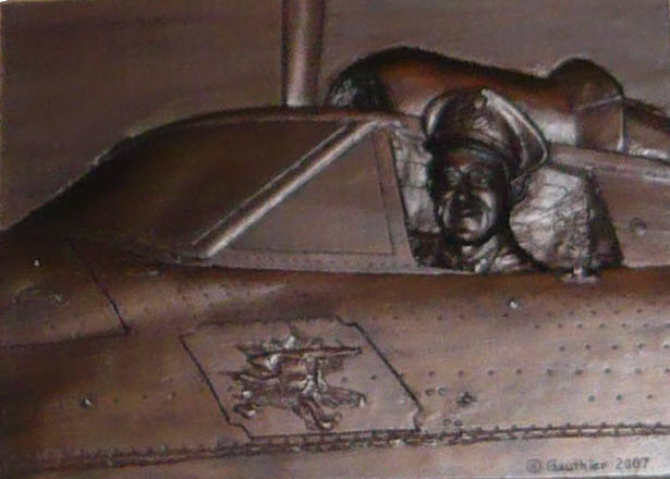 Air Commodore Leonard Birchall Leadership Award, at Royal Military College of Canada; bas-relief bronze by Colonel (ret’d) Andre Gauthier Photo by Victoriaedwards CC BY-SA 3.0