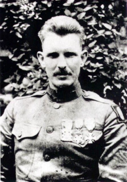 Alvin C. York in uniform, 1919