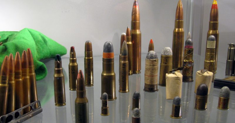 Historic British cartridges. Photo: Figugegl / CC BY-SA 4.0