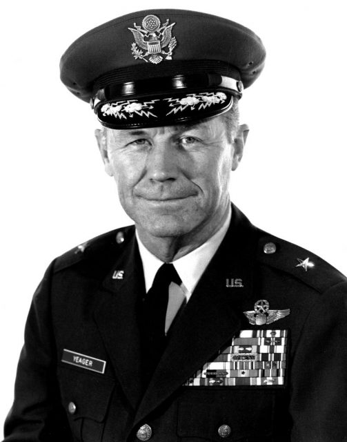 Brigadier General Chuck Yeager, United States Air Force