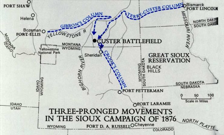 1876 Army Campaign against the Sioux