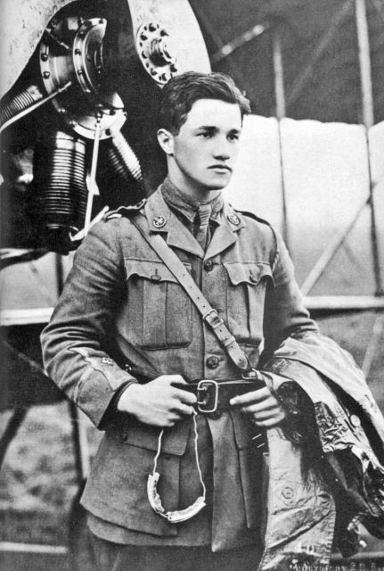 English WWI flying ace and Victoria Cross recipient Albert Ball