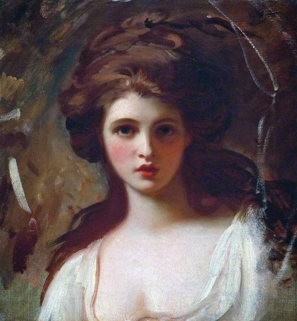 Emma Hamilton by George Romney