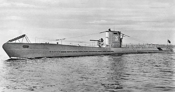 German U-boat U-25.