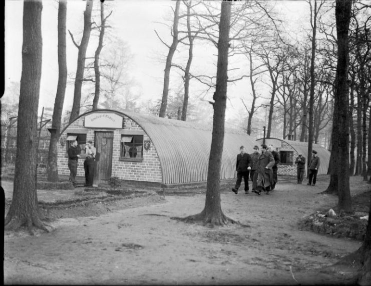 German Prisoners of War in Britain- Everyday Life at a German Pow Camp, UK, 1945