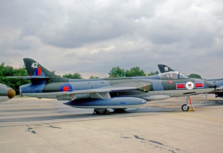 Hawker Hunter FGA.9. Photo: RuthAS / CC BY 3.0