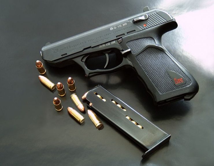 Heckler & Koch P9S.Photo: Hecklerfan CC BY-SA 3.0