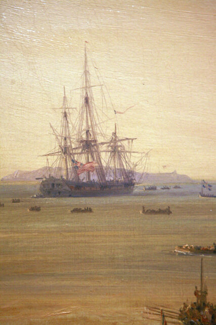 HMS Iphigenia (1808) at sea