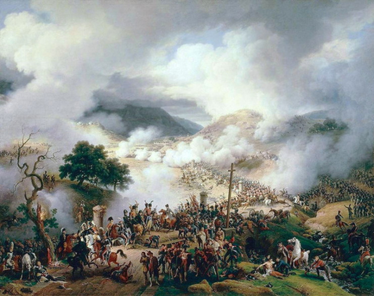 La bataille de Somosierra by Louis-François, Baron Lejeune (1775–1848). Oil on canvas, 1810