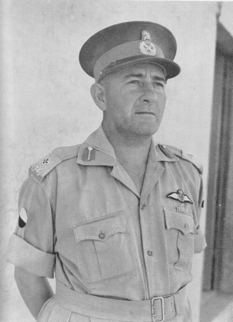 Maj Gen H.B. Klopper, Officer Commanding South African 2nd Infantry Division, June 1942