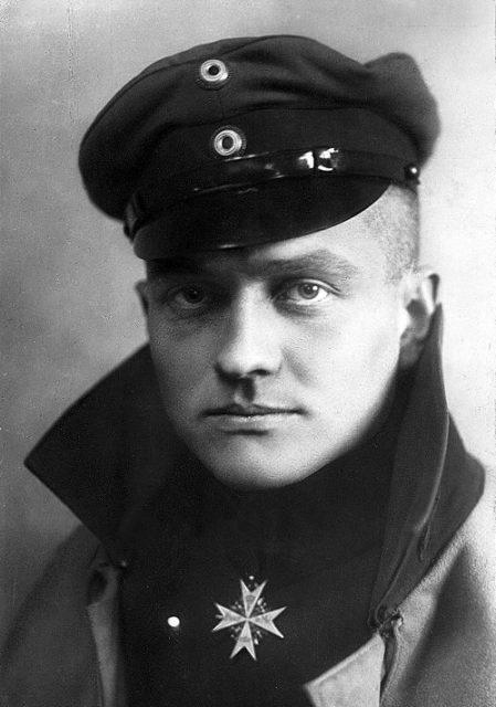 Rittmeister Manfred von Richthofen 1917.