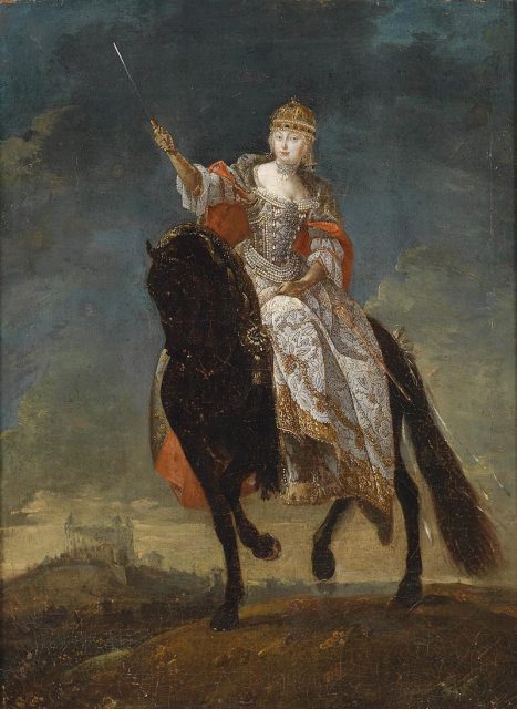 Maria Theresa as the Queen of Hungary