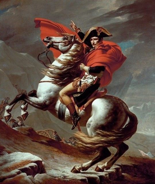 Marengo was ridden by Napoleon in the battle of Waterloo in 1815 where he was defeated by the British